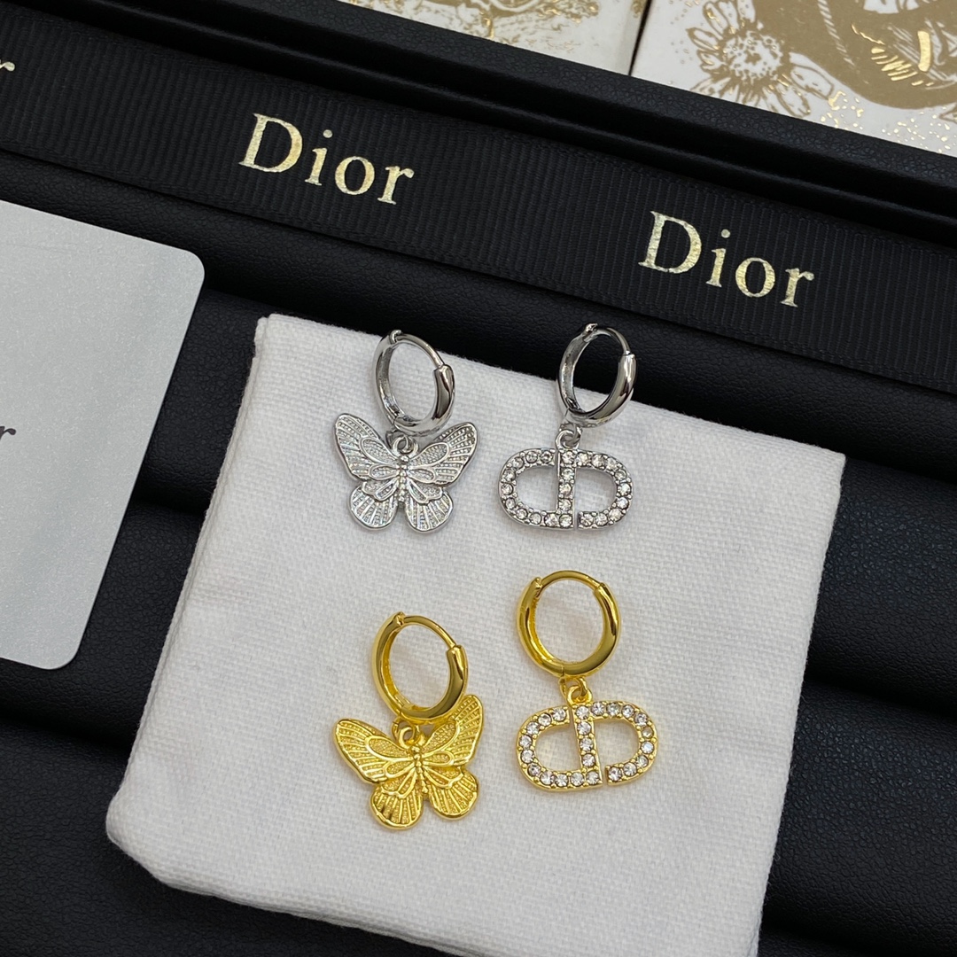 [TOP] Christian Dior Earrings - 2 Colour
