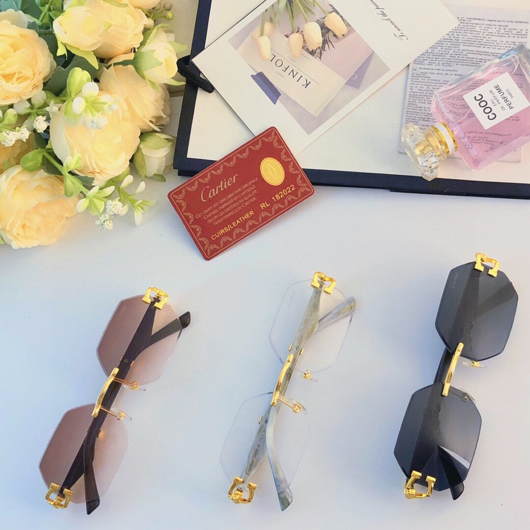 [TOP] Cartier Sunglasses - 3 Color