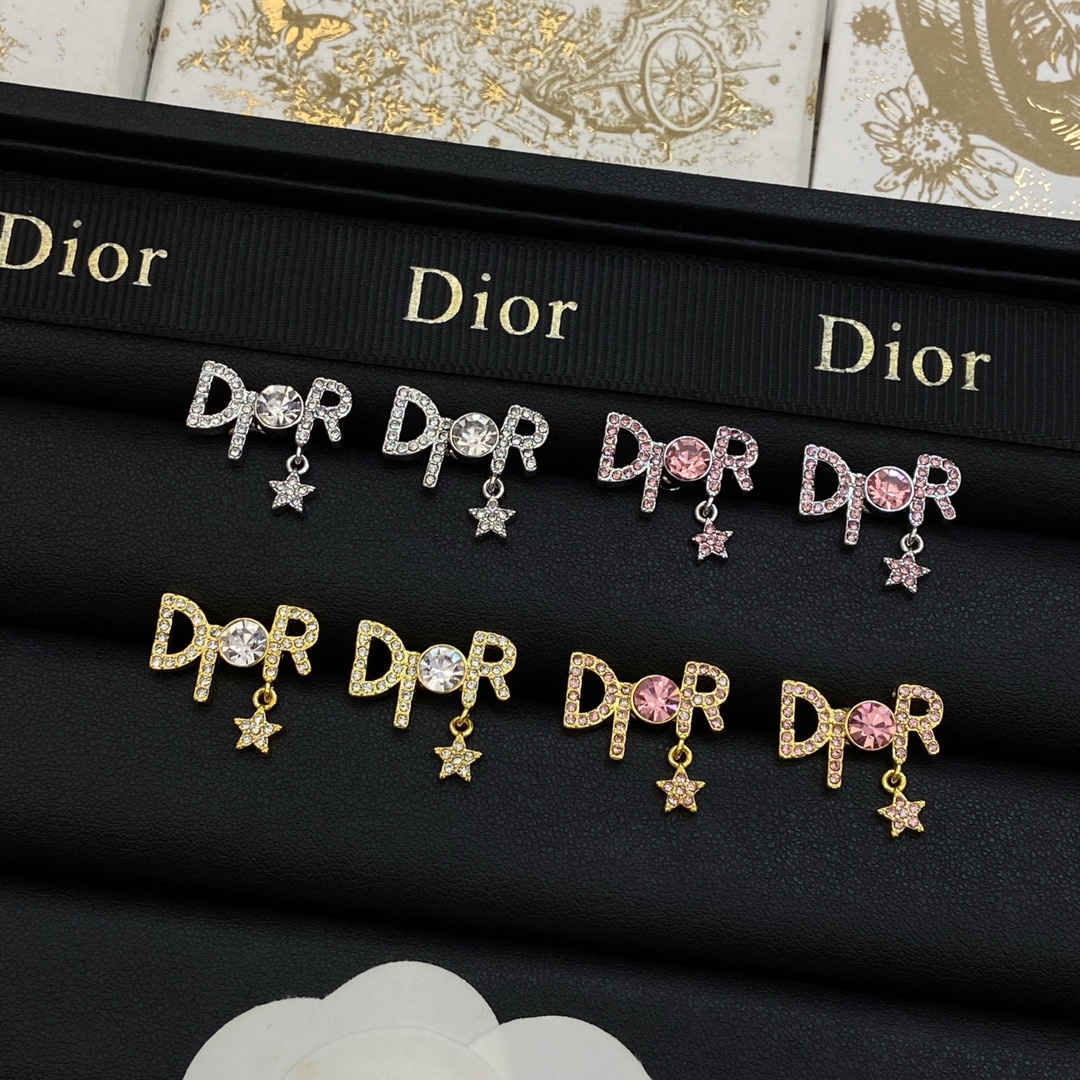 [TOP] Christian Dior Earrings - 4 Colour
