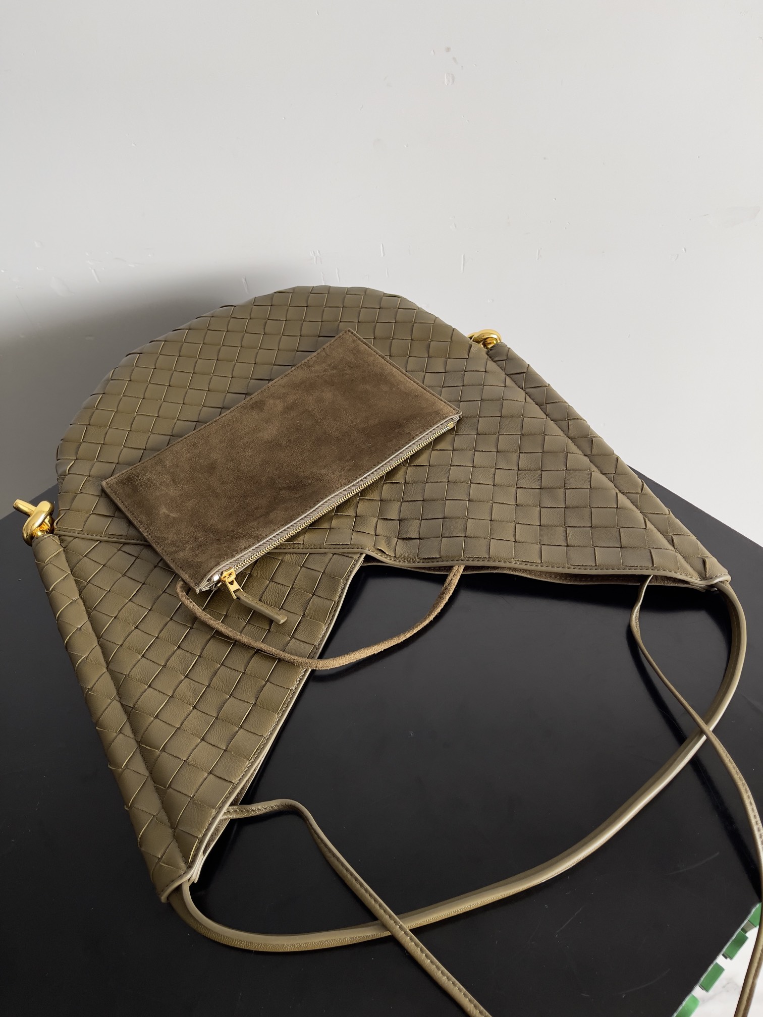 [TOP] Bottega Veneta BV Solstice Shoulder Bag 29*3*52cm - Brown