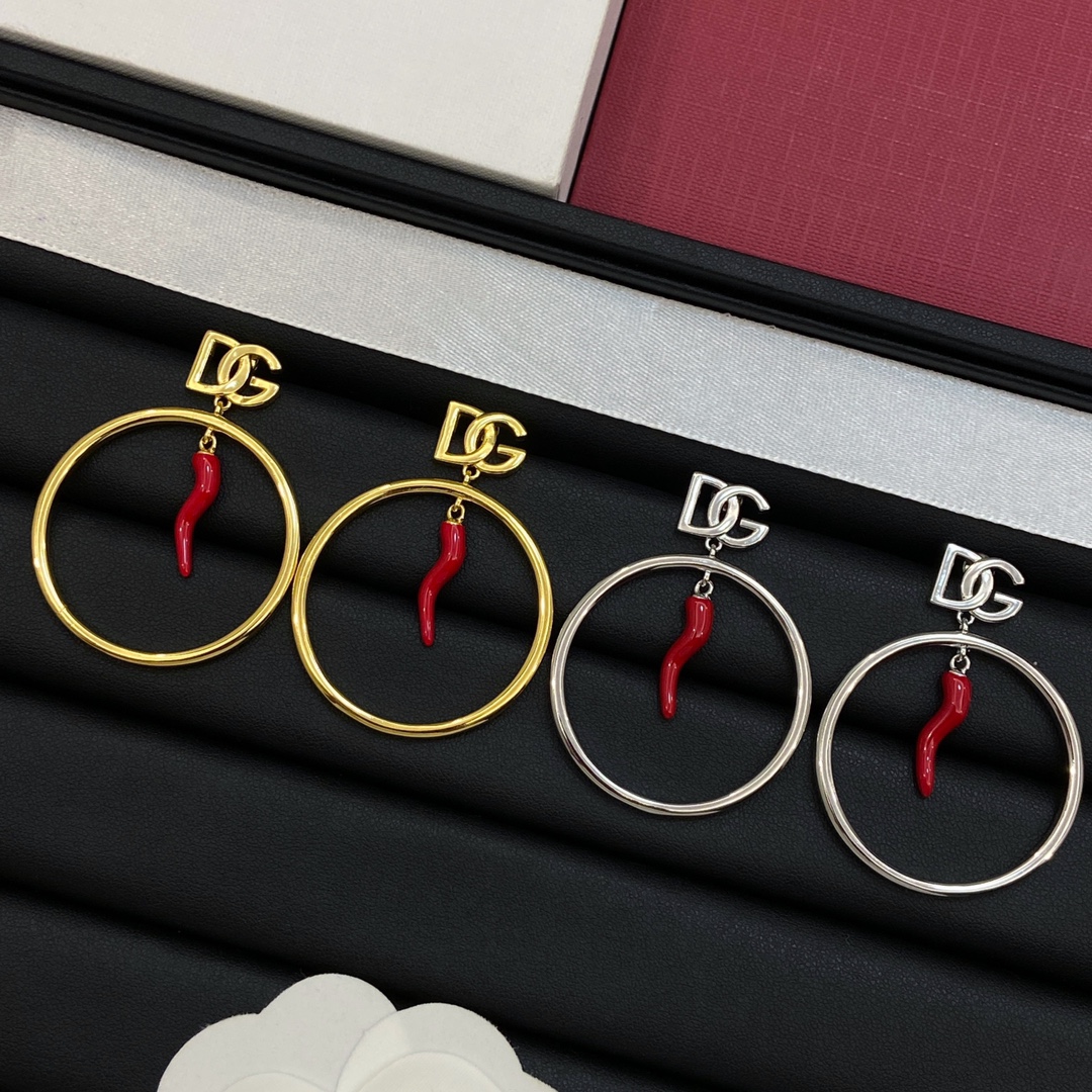 [TOP] Dolce & Gabbana D&G  Earrings - 2 Colour