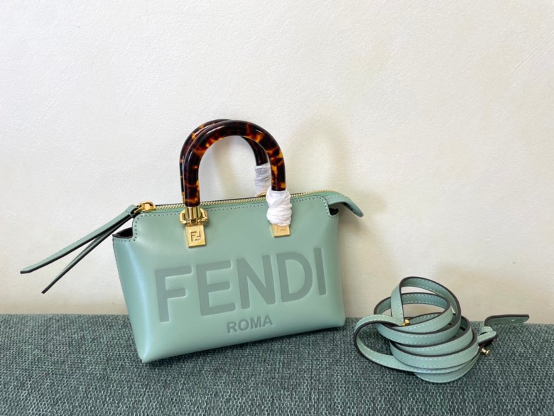 [TOP] FENDI Mini ByThe Way Boston Bags 17x18x8cm