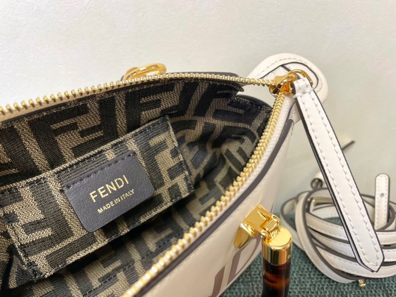 [TOP] FENDI Mini ByThe Way Boston Bags 17x18x8cm