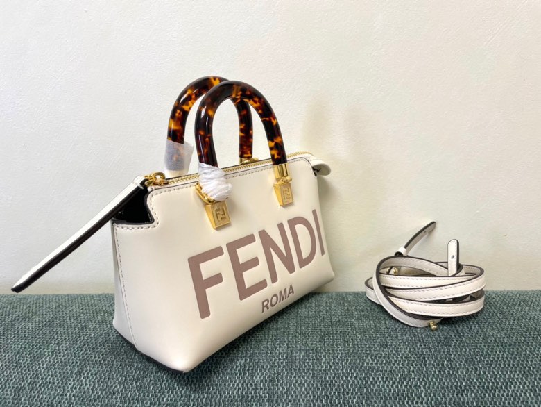 [TOP] FENDI Mini ByThe Way Boston Bags 17x18x8cm