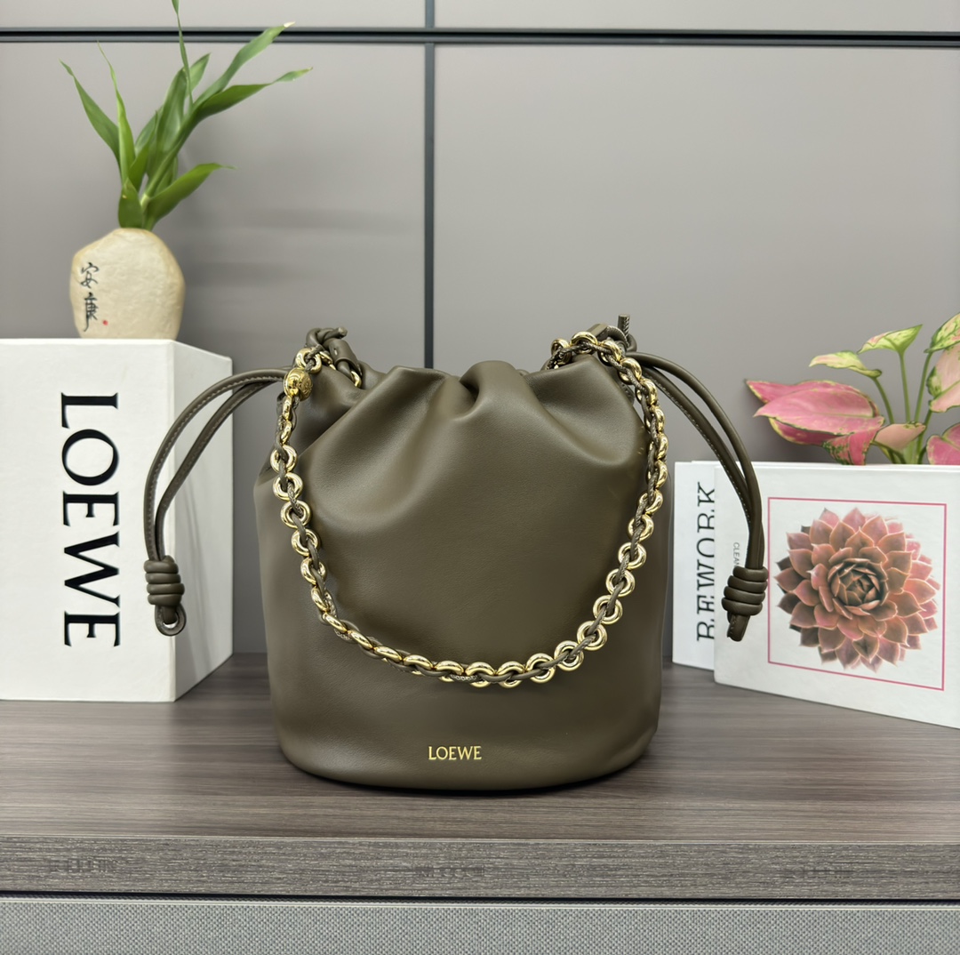 [TOP] LOEWE Sheepskin Flamenco Bags 32×17×24 CM - 2 Colors