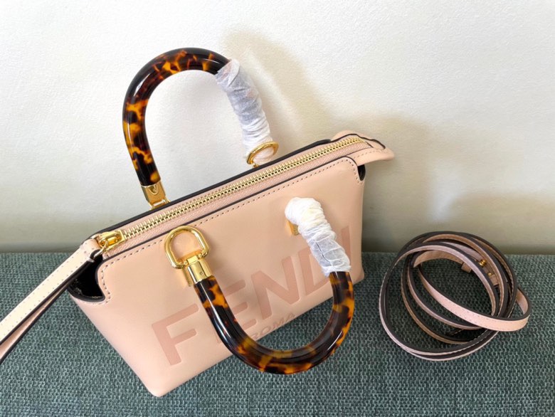 [TOP] FENDI Mini ByThe Way Boston Bags 17x18x8cm