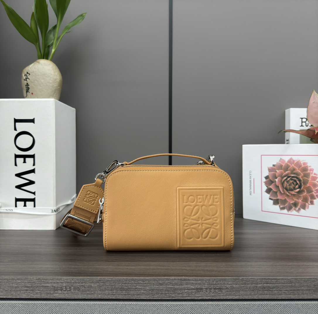 [TOP] LOEWE Small Box Camera Bag 18*7*13cm - 2 Colour