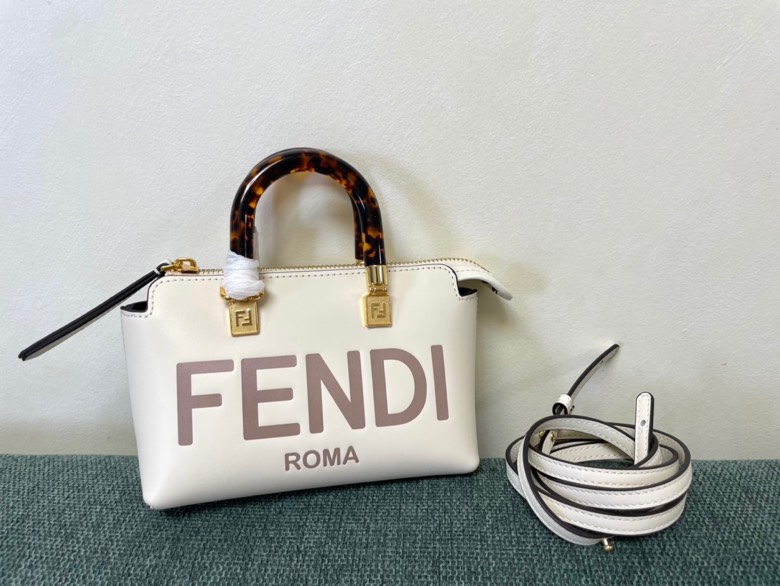 [TOP] FENDI Mini ByThe Way Boston Bags 17x18x8cm