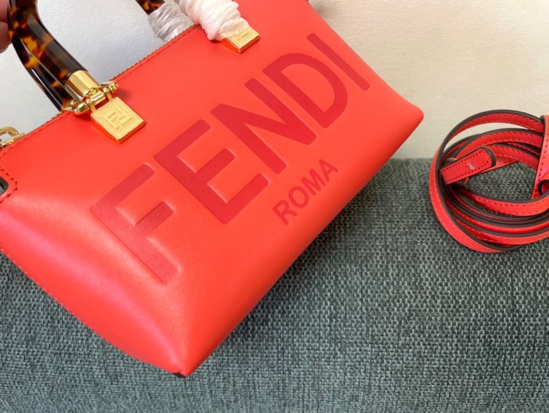 [TOP] FENDI Mini ByThe Way Boston Bags 17x18x8cm