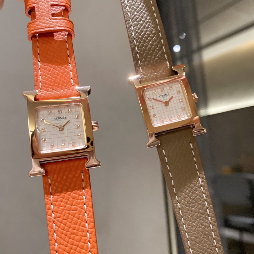 [TOP] HERMES Heure H Series Watch 2 Sizes - 5 Colors