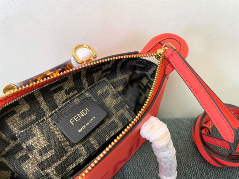 [TOP] FENDI Mini ByThe Way Boston Bags 17x18x8cm