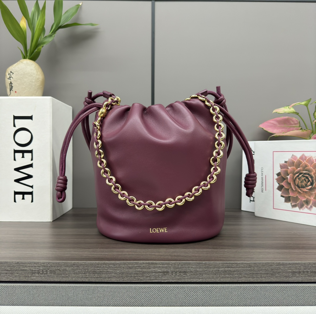 [TOP] LOEWE Sheepskin Flamenco Bags 32×17×24 CM - 2 Colors