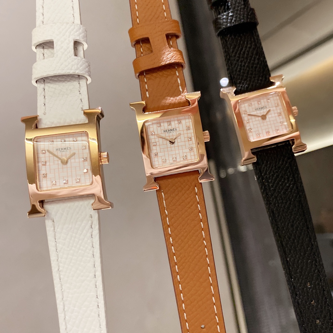 [TOP] HERMES Heure H Series Watch 2 Sizes - 5 Colors