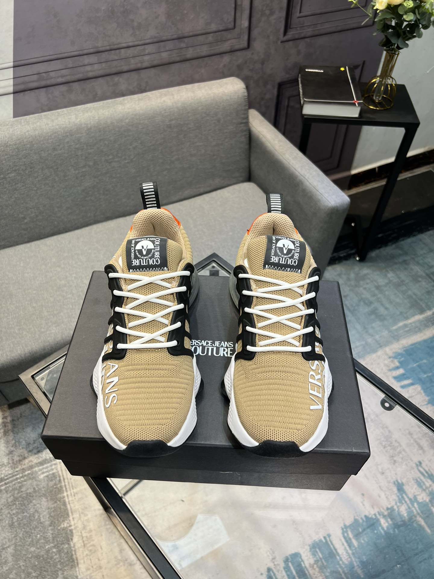 [TOP]Versace Men's Casual Shoes-6 Colors