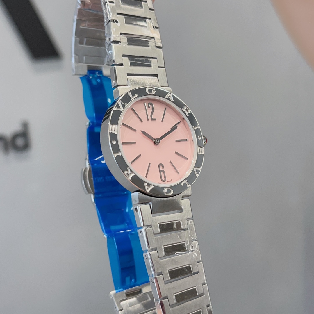 [TOP] BVLGARI Watch 33mm - Pink