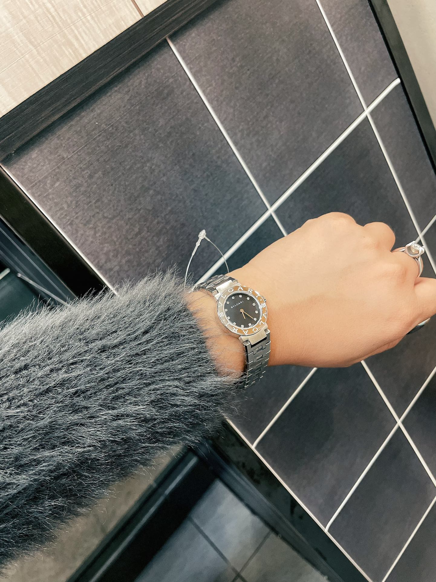 [TOP] BVLGARI Watch 26MM - Black