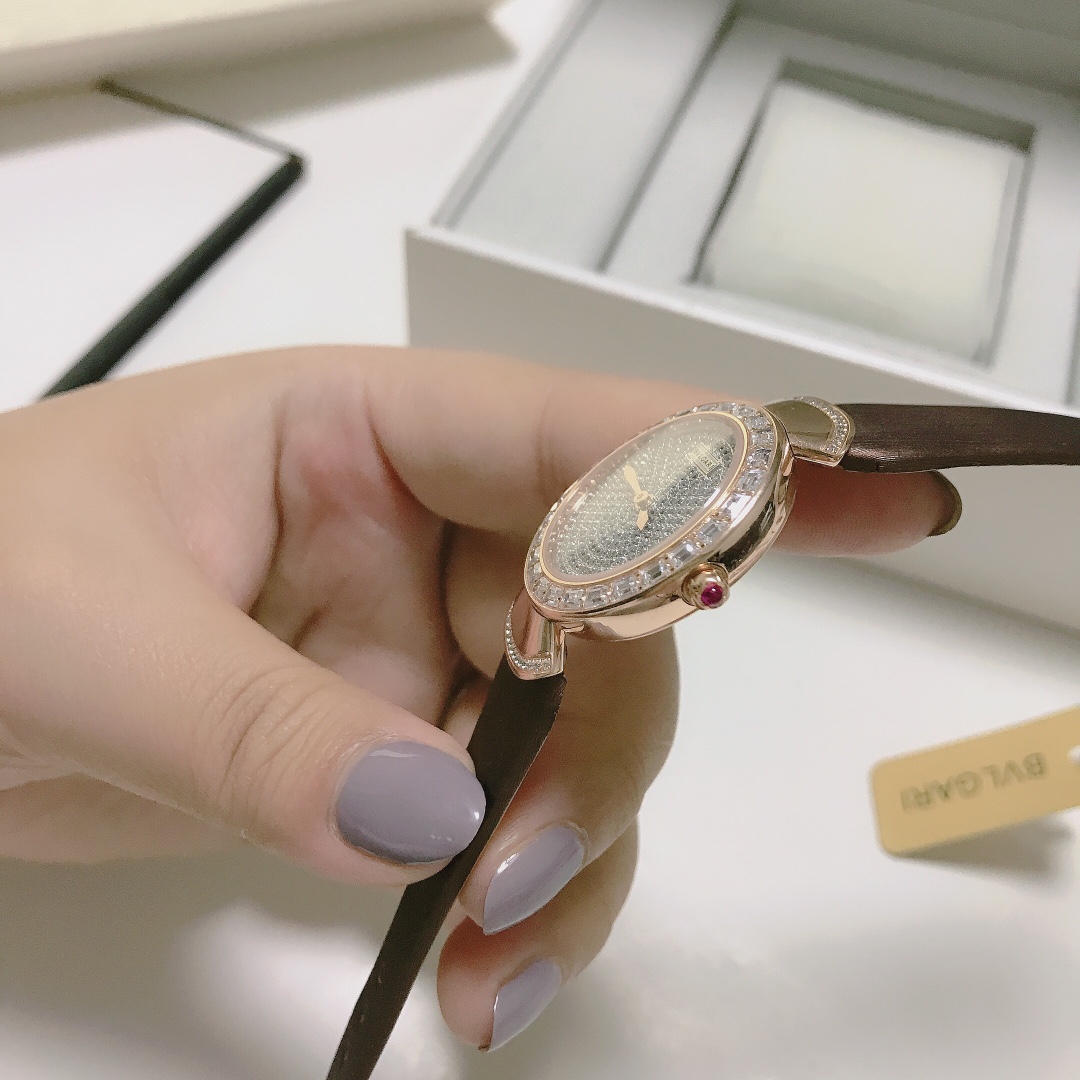 [Top] BVLGARI DIVAS'DREAM Watches with Diamond 30mm/39mm - Brown