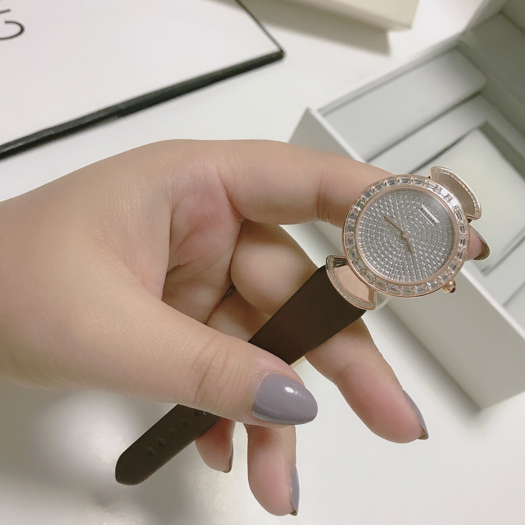 [Top] BVLGARI DIVAS'DREAM Watches with Diamond 30mm/39mm - Brown