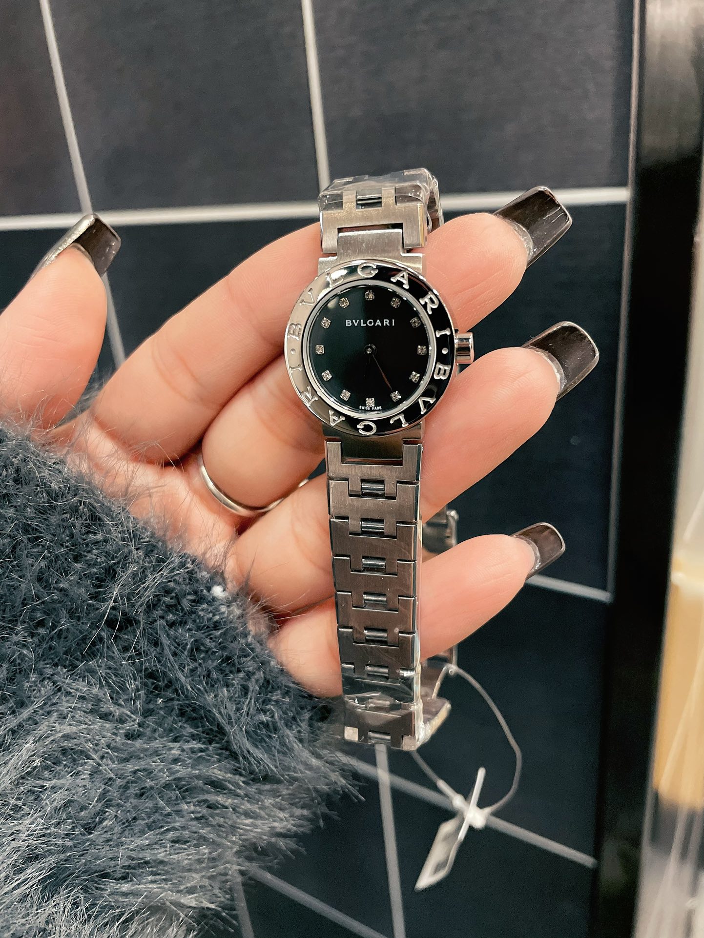 [TOP] BVLGARI Watch 26MM - Black