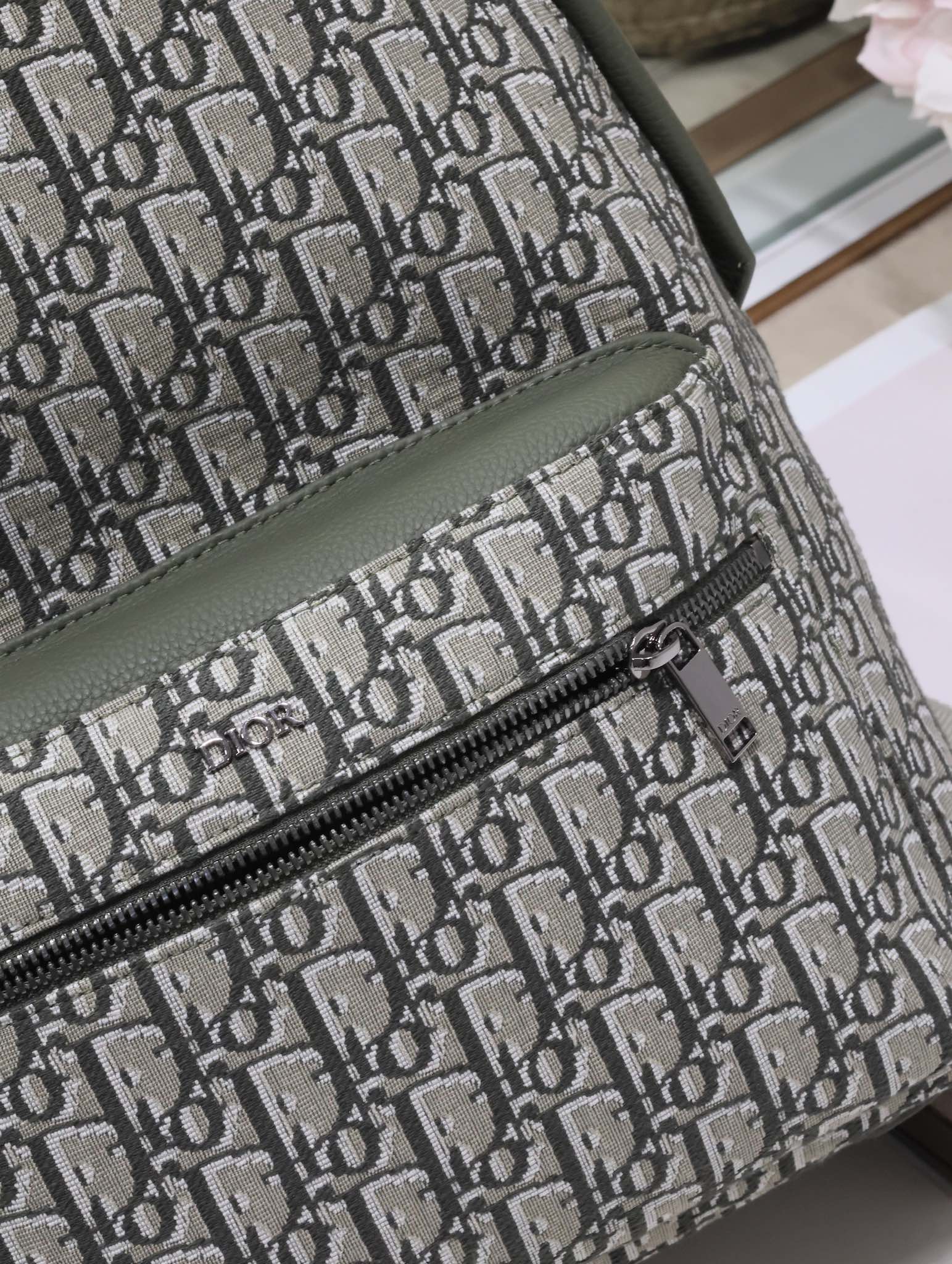 [TOP] Christian Dior  Backpack 30×42×15CM -Army Green