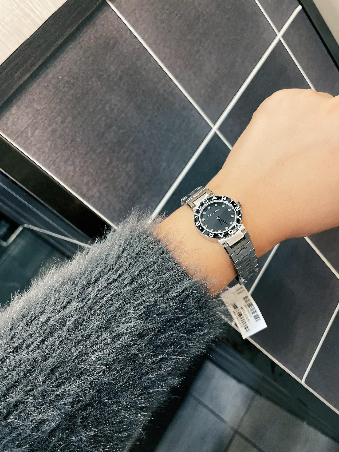 [TOP] BVLGARI Watch 26MM - Black