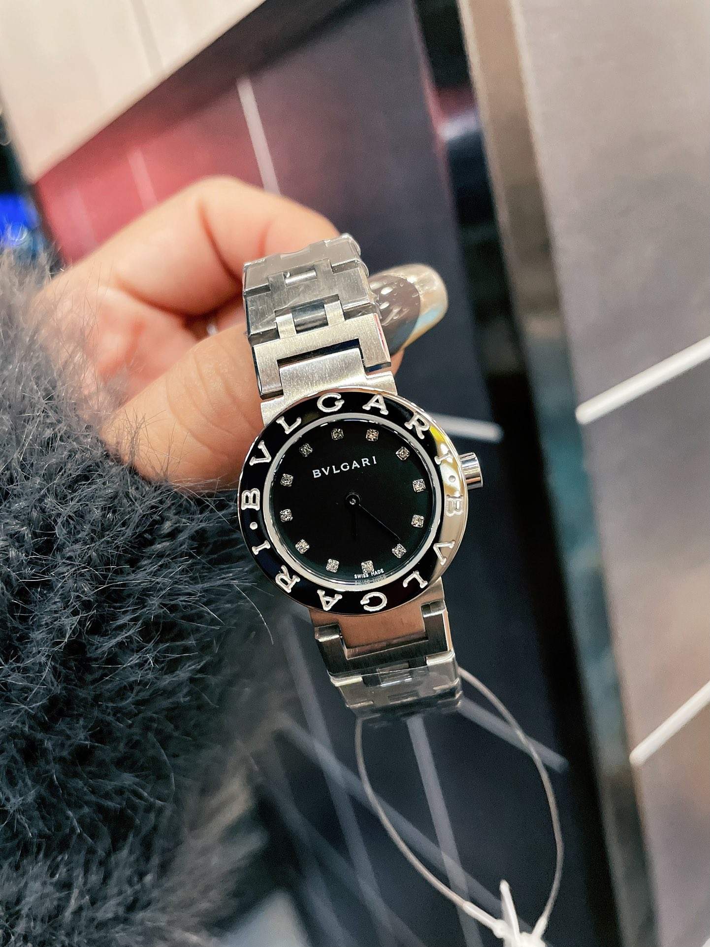 [TOP] BVLGARI Watch 26MM - Black