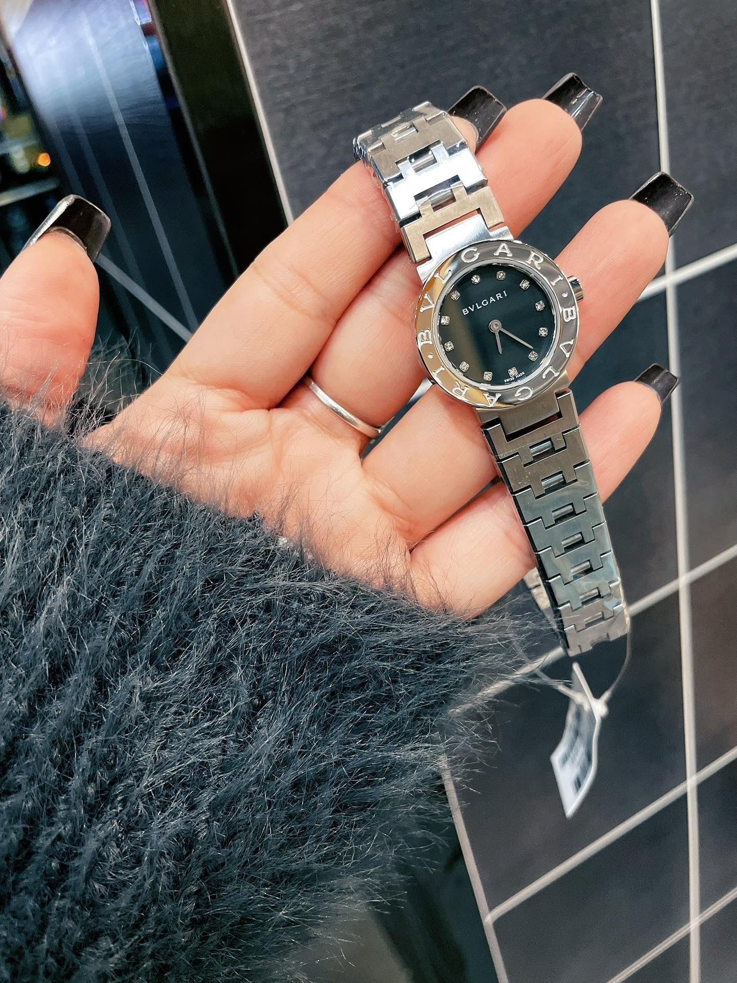 [TOP] BVLGARI Watch 26MM - Black