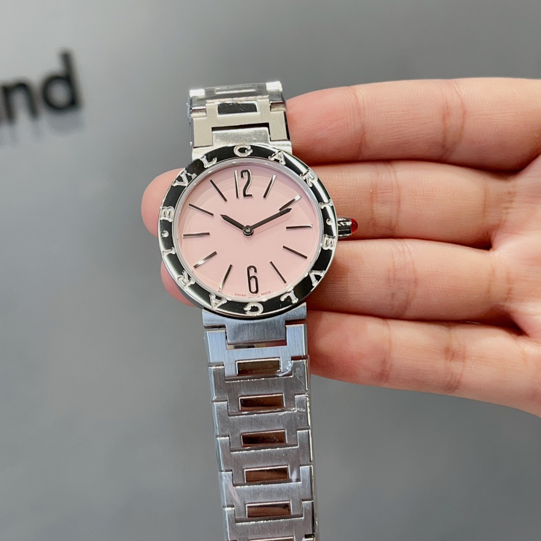 [TOP] BVLGARI Watch 33mm - Pink
