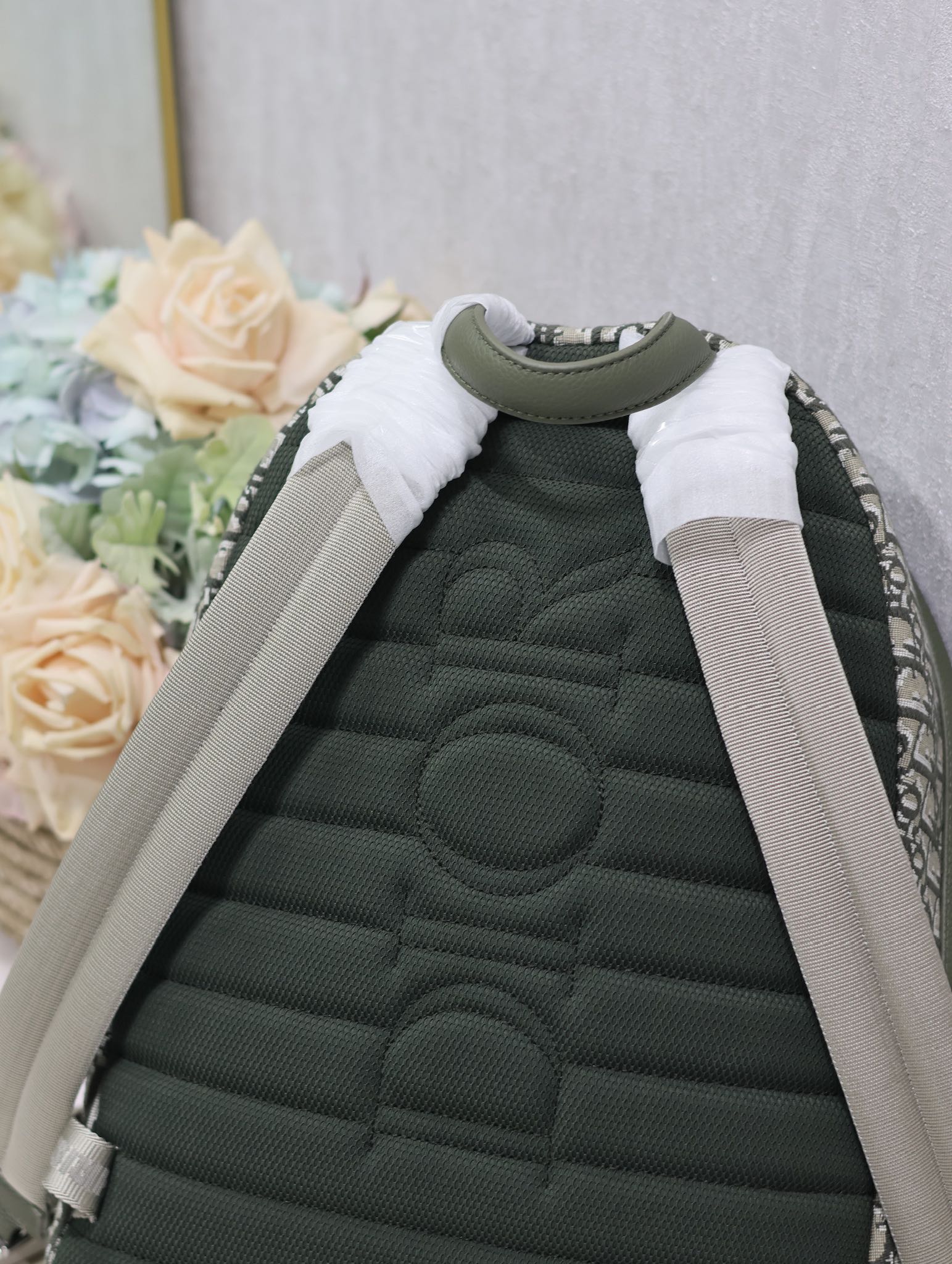 [TOP] Christian Dior  Backpack 30×42×15CM -Army Green