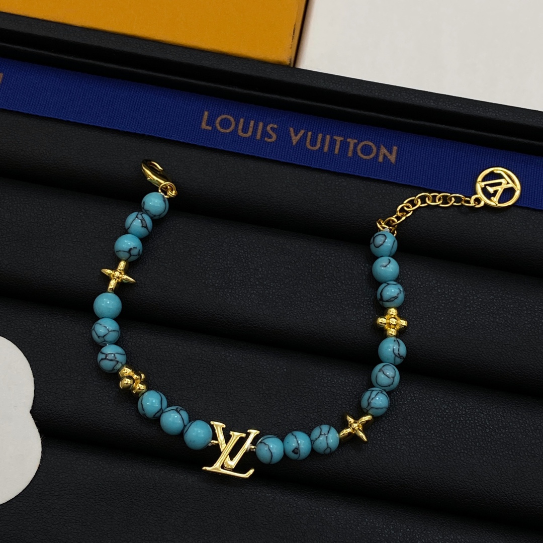 [TOP] Louis Vuitton LV Necklaces + Bracelets - 3 Colour