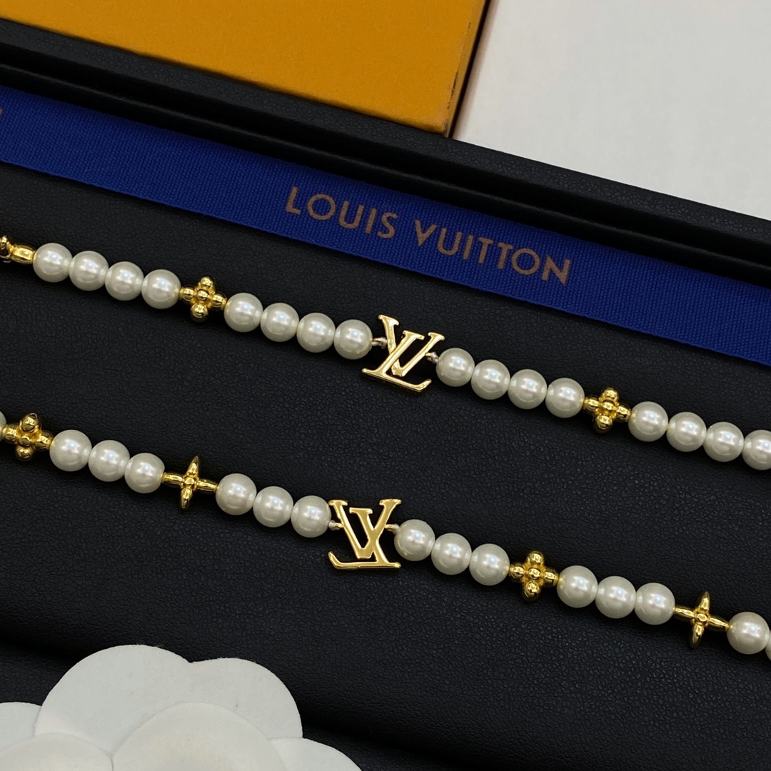 [TOP] Louis Vuitton LV Necklaces + Bracelets - 3 Colour
