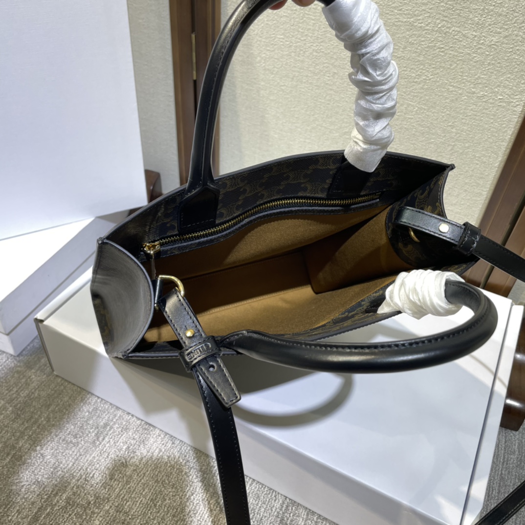 [TOP] CELINE Cabas Bags Printed Tote Bag 32X29X8CM - 3 Colour