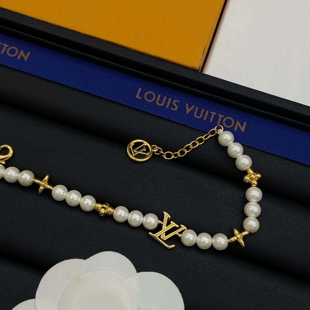 [TOP] Louis Vuitton LV Necklaces + Bracelets - 3 Colour