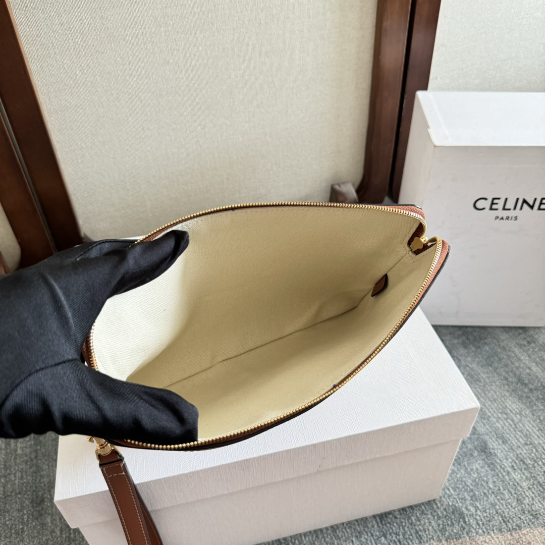 [TOP] CELINE Clutch Bag 25×17.5cm - 4 Colour