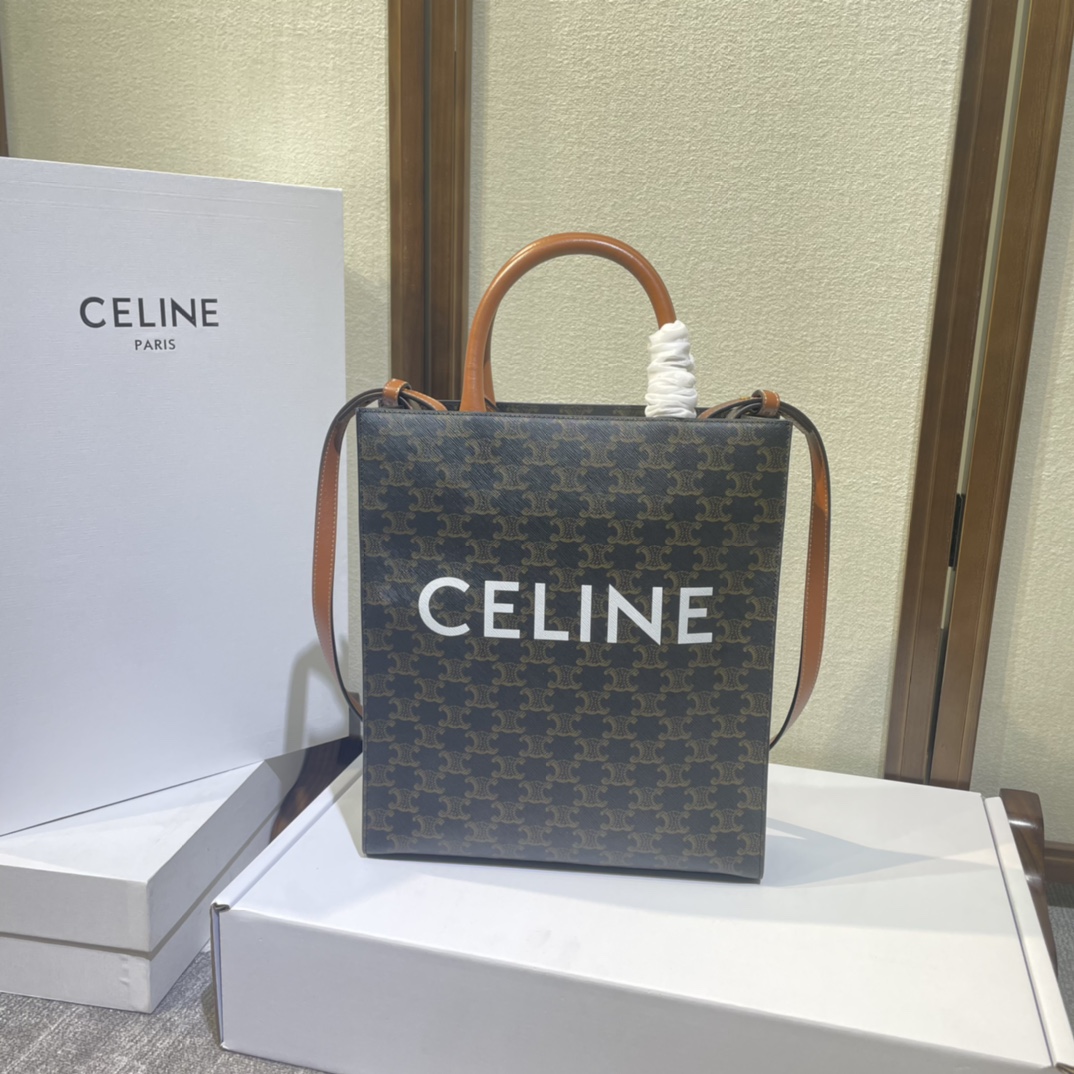 [TOP] CELINE Cabas Bags Printed Tote Bag 32X29X8CM - 3 Colour