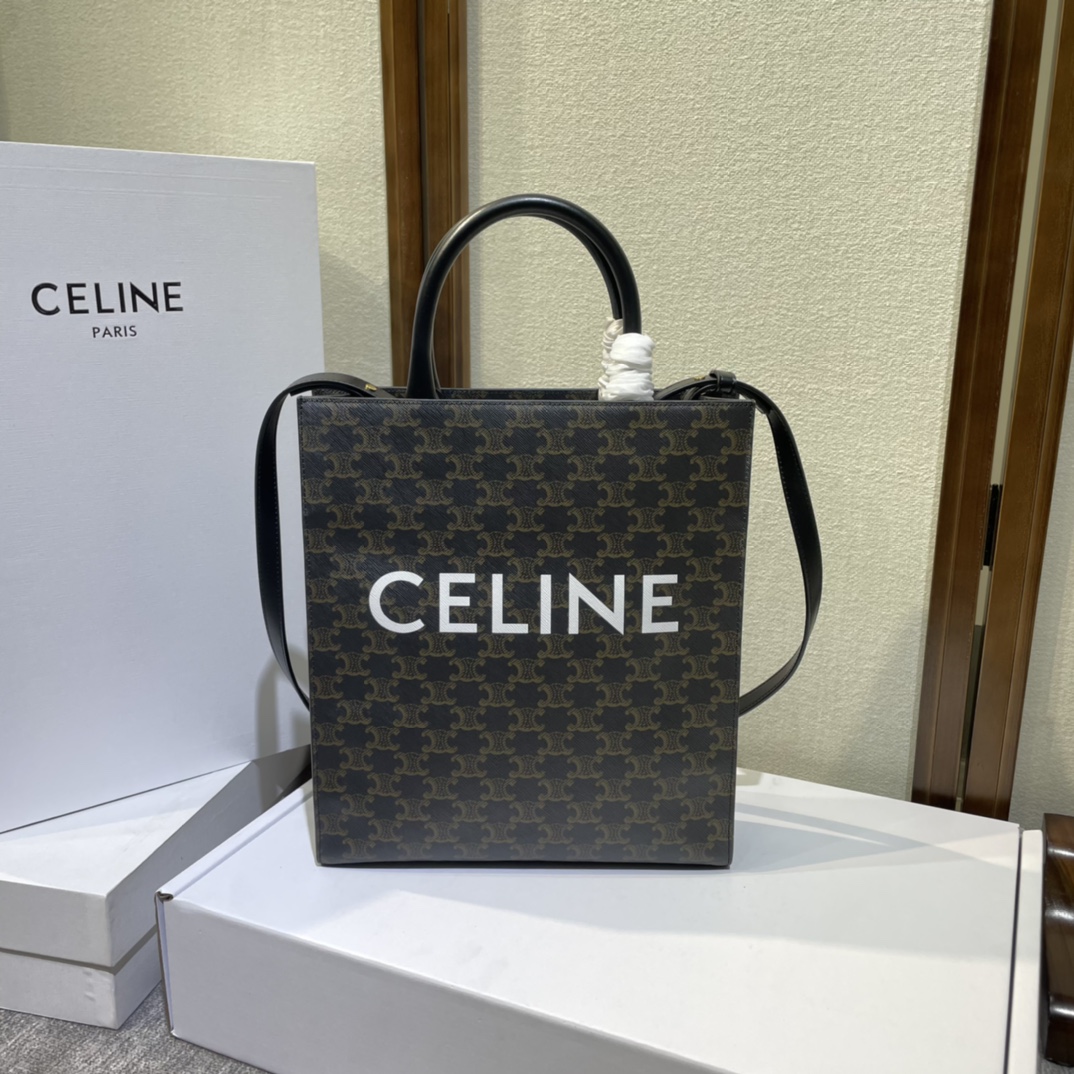 [TOP] CELINE Cabas Bags Printed Tote Bag 32X29X8CM - 3 Colour