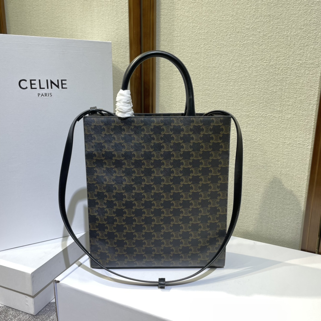 [TOP] CELINE Cabas Bags Printed Tote Bag 32X29X8CM - 3 Colour