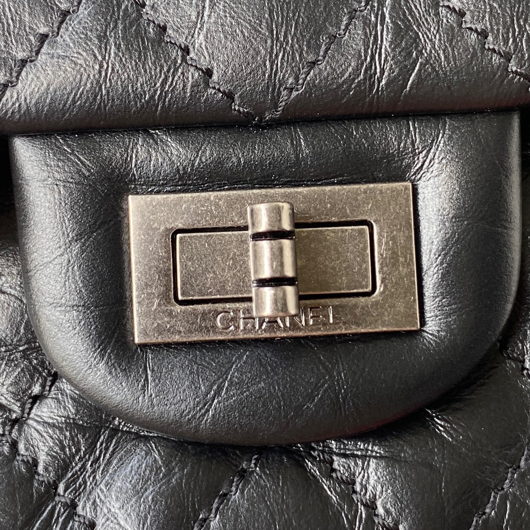 [TOP] CHANEL 2.55 Reissue Bag Small 20cm - Black
