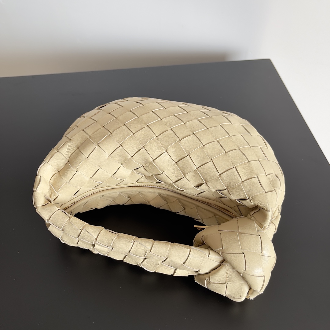 [TOP] Bottega Veneta BV Jodie Bag Teen 23*15*5cm - Beige
