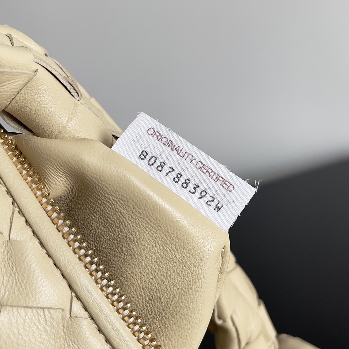 [TOP] Bottega Veneta BV Jodie Bag Teen 23*15*5cm - Beige