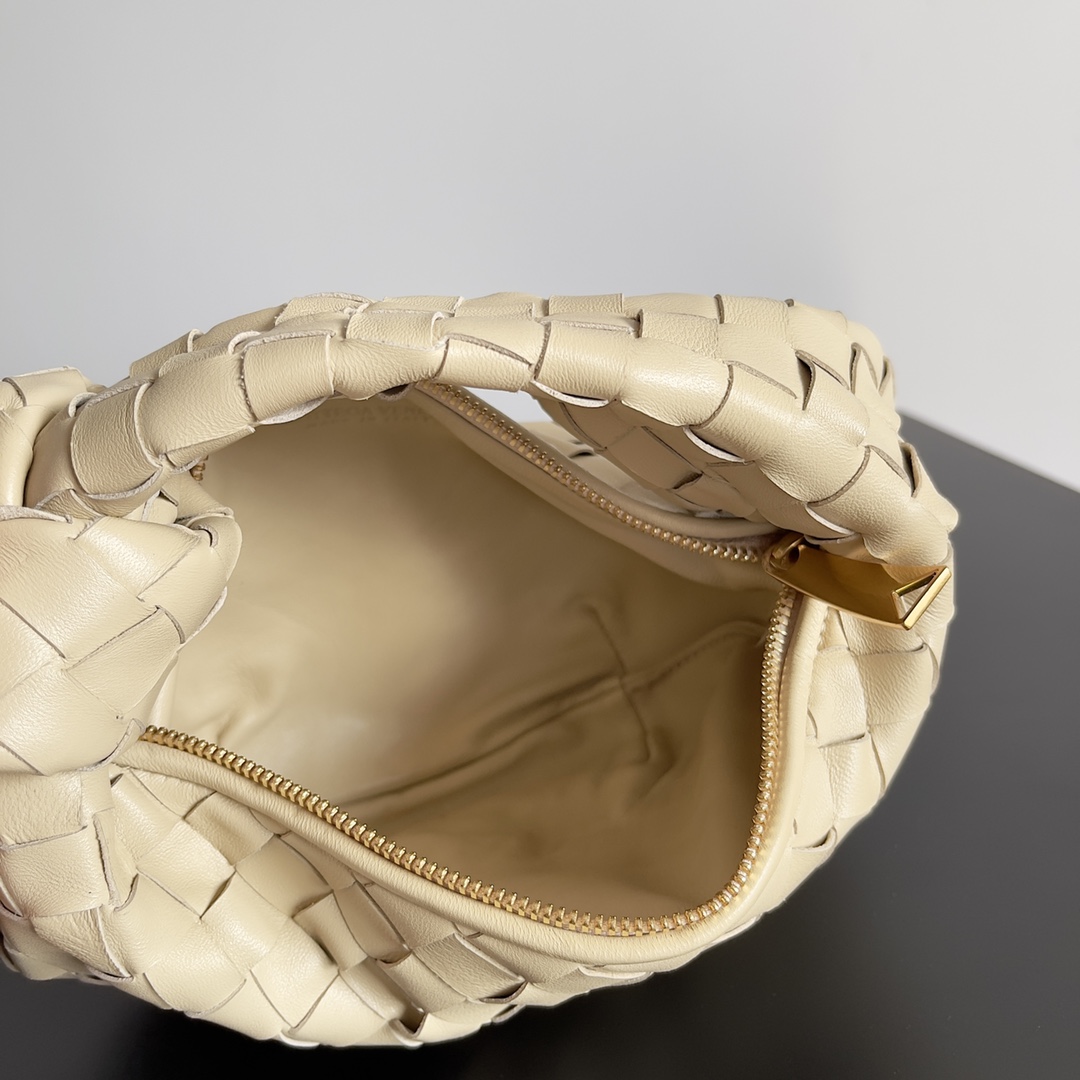 [TOP] Bottega Veneta BV Jodie Bag Teen 23*15*5cm - Beige