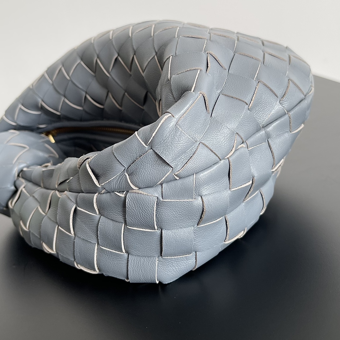 [TOP] Bottega Veneta BV Jodie Bag Teen 23*15*5cm - Haze Blue