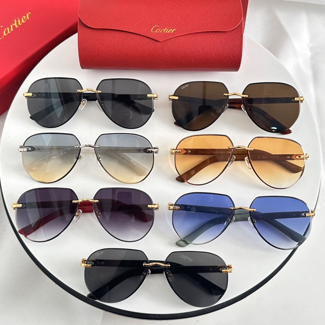 [TOP] Cartier Sunglasses - 7 Color