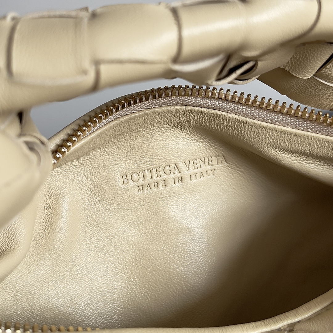 [TOP] Bottega Veneta BV Jodie Bag Teen 23*15*5cm - Beige