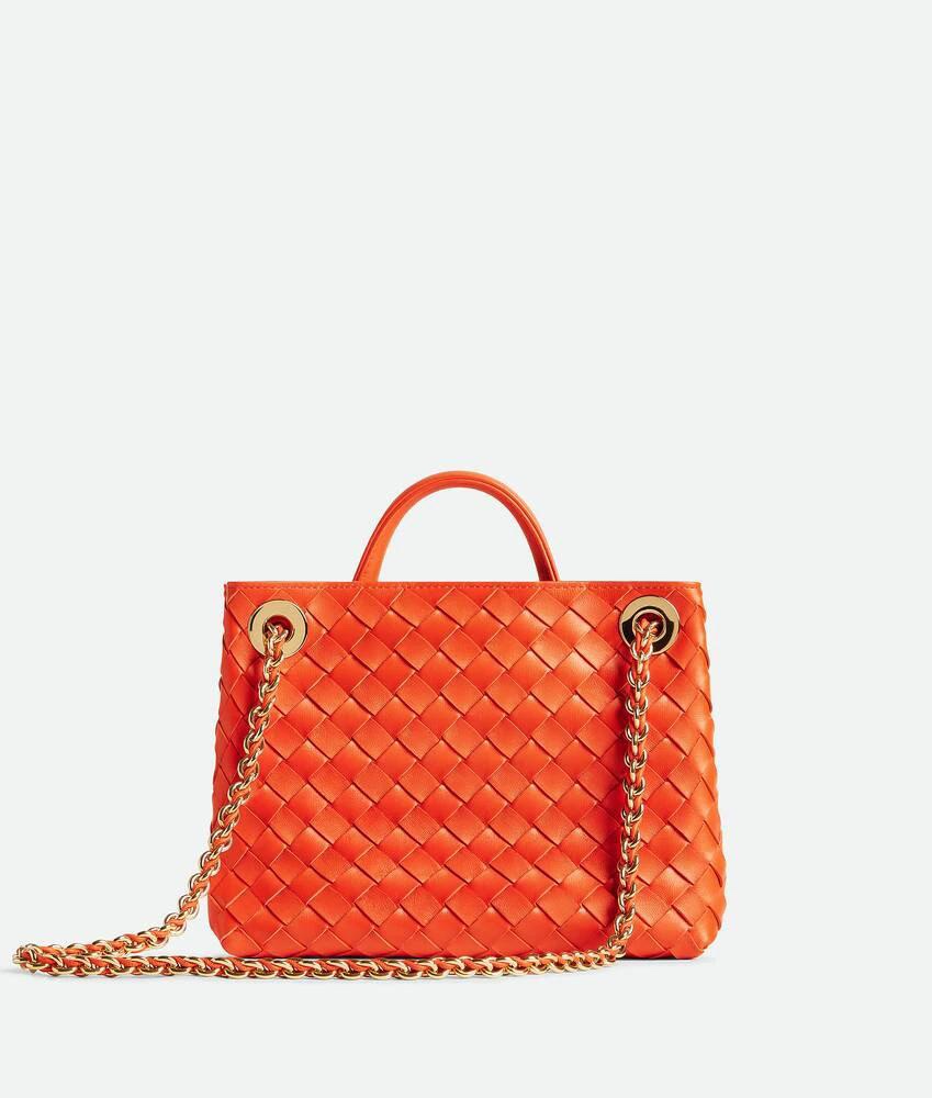 [TOP] Bottega Veneta BV Andiamo Bag 25x22x10.5cm - Orange