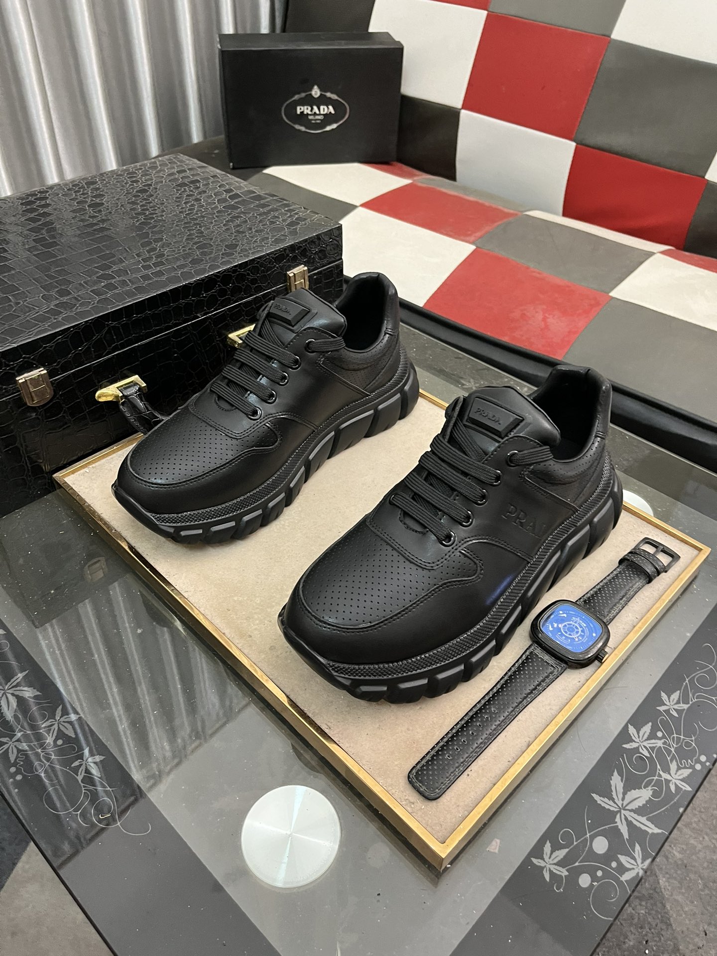 [TOP] PRADA Shoes - Black