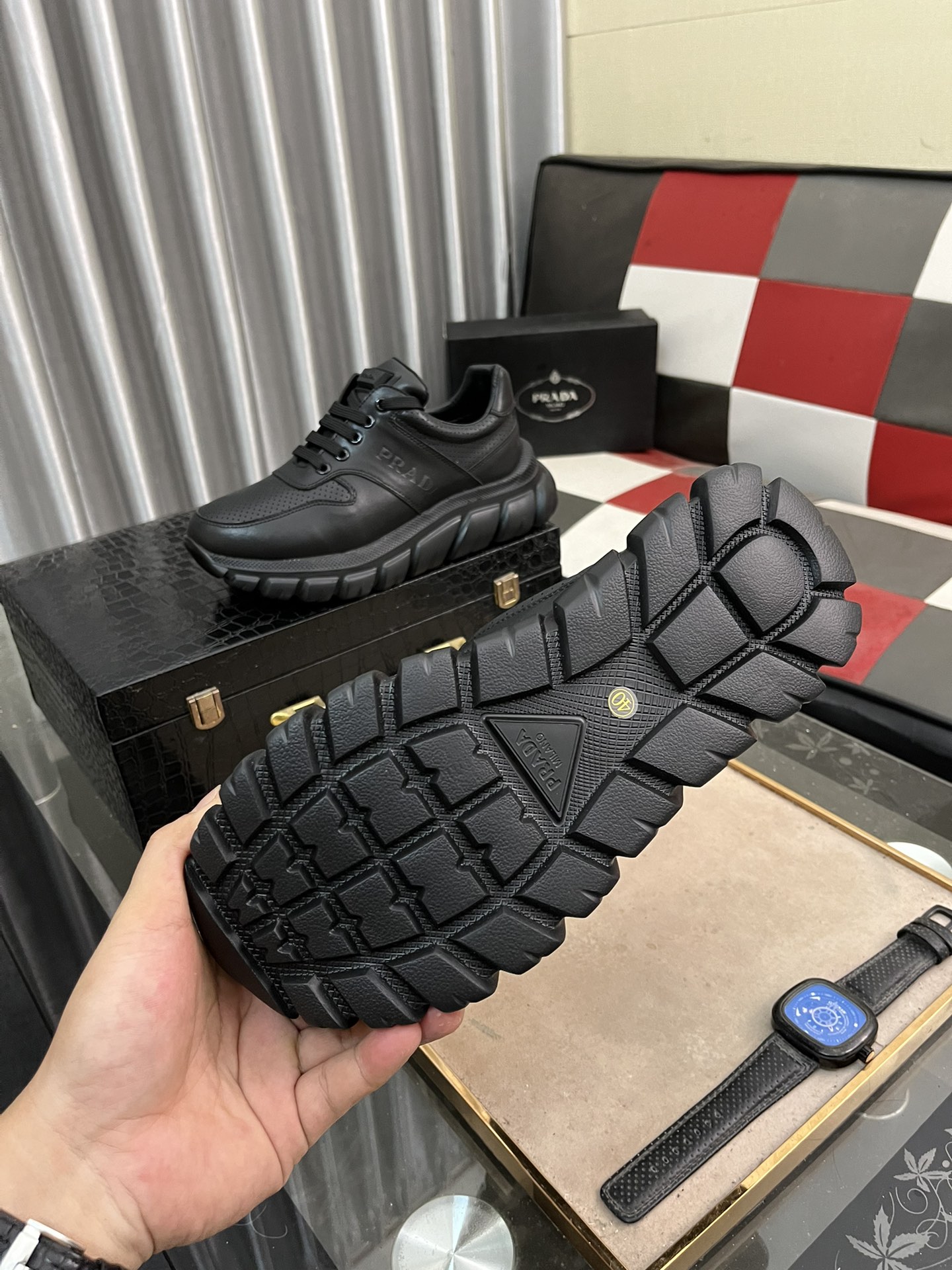 [TOP] PRADA Shoes - Black