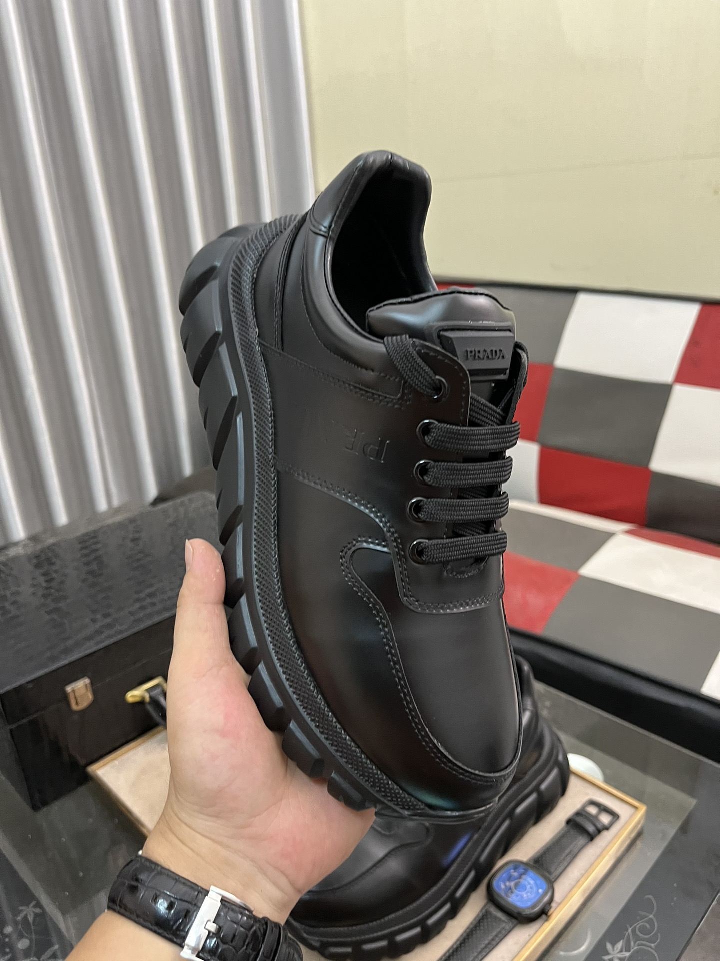 [TOP] PRADA Shoes - Black