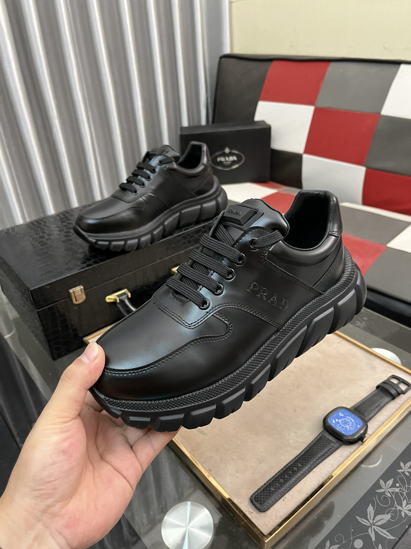 [TOP] PRADA Shoes - Black