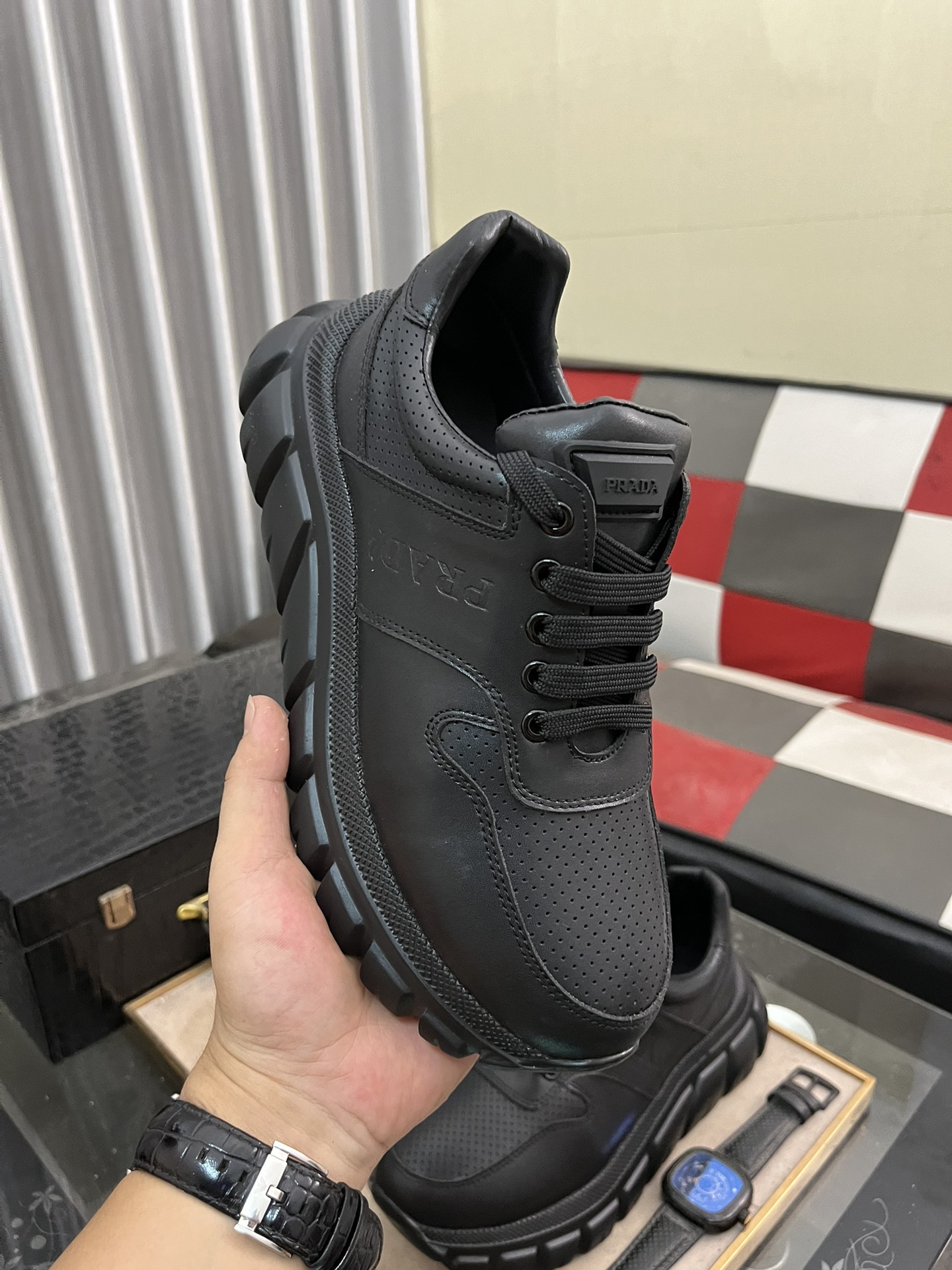 [TOP] PRADA Shoes - Black